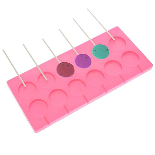12 Capacity Silicone Lollipop Molds