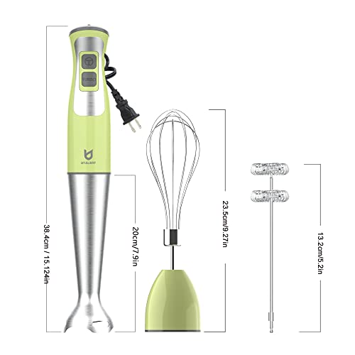 3-in-1 Immersion Hand Blender - Puree Food, Smoothies and Soups
