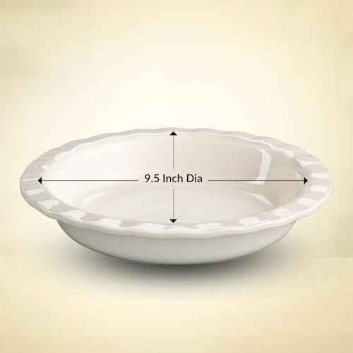 Easy-As-Pie Fluted Pie Plate, 9.5-Inch