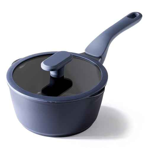 Ceramic Nonstick Saucepan with Lid