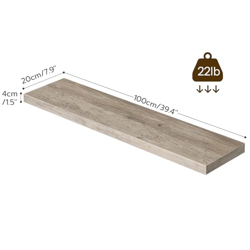 Floating Shelves for Wall (2 Count)