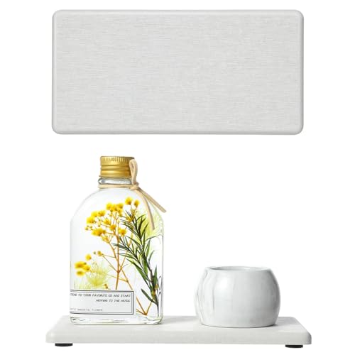 2PCS 7"x3.5" Water Absorbing Bathroom Sink Vanity Trays (2 Count)