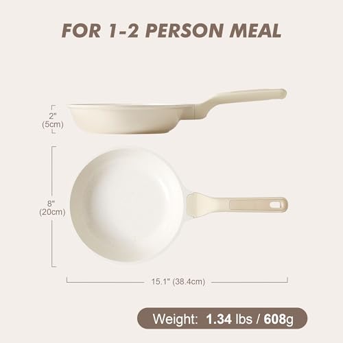 Nonstick Ceramic Frying Pan 8