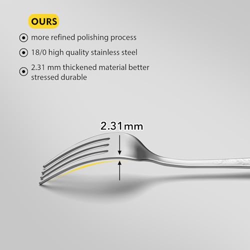 40 Piece Silverware Set (40 Count)
