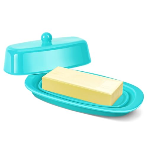 Standard Ceramic Butter Dish with Lid for Countertop