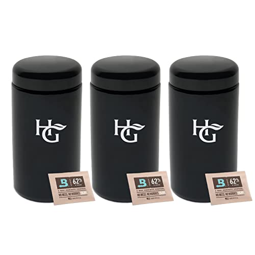 2 Oz Airtight Container & Smell Proof Jar (3 Count)