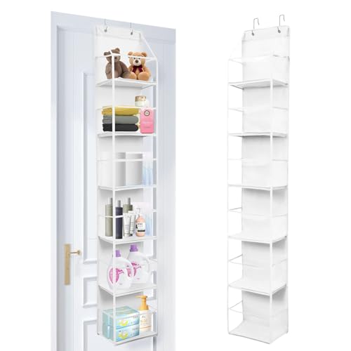 6 Tier Over The Door Hanging Organizer (6 Count)
