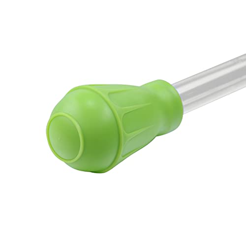 18.7in Long Turkey Baster Aquarium Food Feeder Syringe 50ml Green