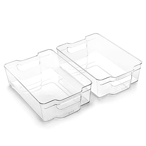 Stackable Storage Bins (2 Count)