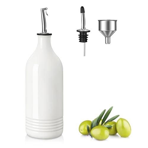 20 Oz Ceramic Olive Oil Dispenser Bottle (20 Count)