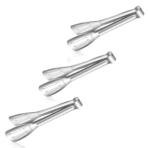 Stainless Steel Kitchen Tong Set (3 Count)