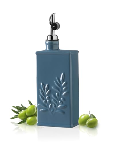 Sweejar Ceramic Olive Oil Dispenser Bottle for Kitchen