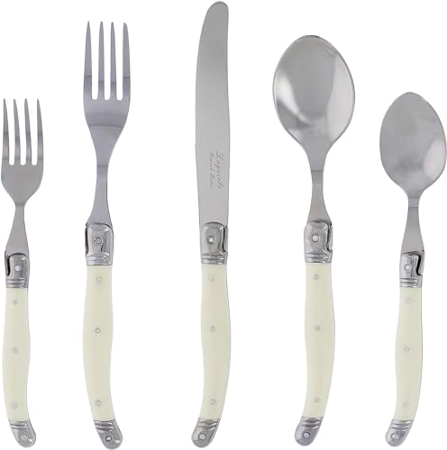 Laguiole 20 Piece Stainless Steel Flatware Set
