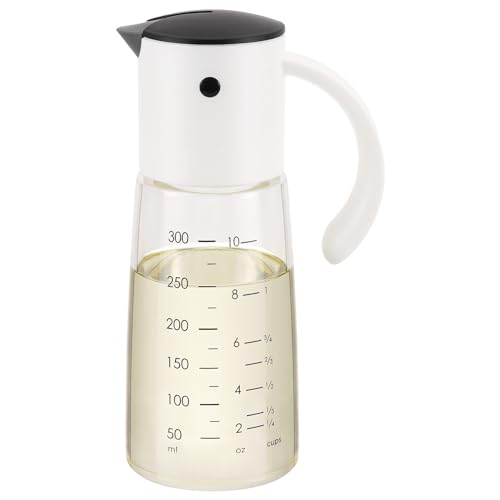 Olive Oil Dispenser Bottle Auto Flip 10 oz