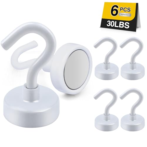 Magnetic Hooks (6 Count)
