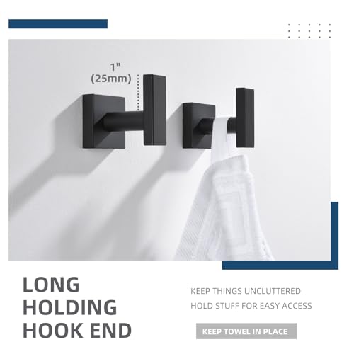 Bathroom Towel Hooks (2 Count)