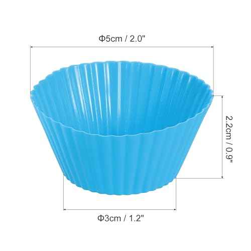 18Pcs Silicone Cupcake Liners