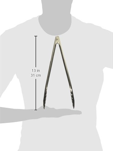 Coiled Spring Extra Heavyweight Stainless Steel Utility Tong
