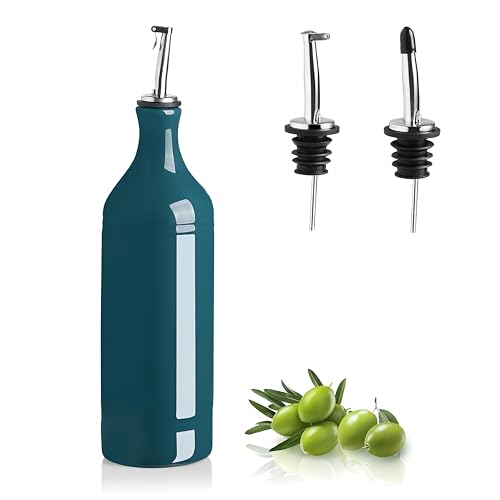 Sweejar Large Ceramic Olive Oil Dispenser Bottle