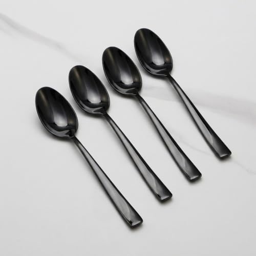 8 Piece Black Spoons Set (8 Count)