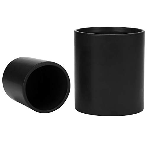 Black Ceramic Utensil Holders (2 Count)