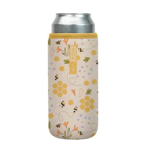 CanSok Sleeve for Beer & Soda Insulated Neoprene Cover