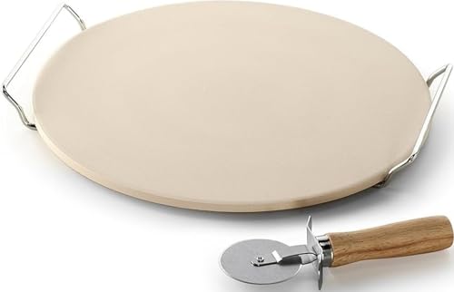 Tan Pizza Stone Set