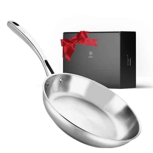 12 Inch 316 Stainless Steel Frying Pan with Heat