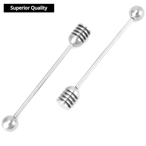 Stainless Steel Honey and Syrup Dippers (2 Count)