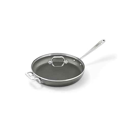 HA1 Hard Anodized Nonstick Fry Pan 12 Inch Induction Oven Broiler Safe 500F