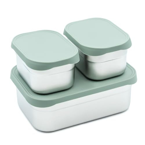 Stainless Steel Lunch Box Set (2 Count)