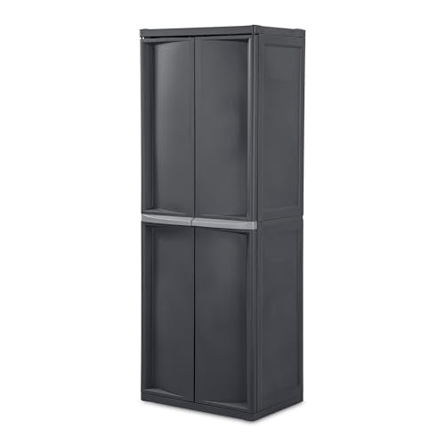 4 Shelf Cabinet (2 Count)