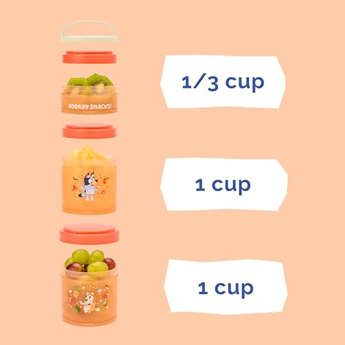 Bluey Snack Containers