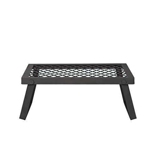 Heavy Duty Portable Camping Grill Grate for Outdoor Open Flame Cooking