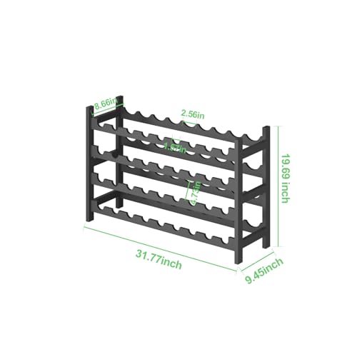 Wine Rack Freestanding Floor (33 Count)