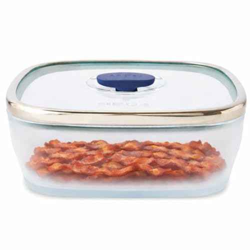 10 Cup Square Glass Food Storage