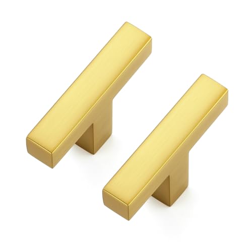 Gold Cabinet Handles Solid Cabinet Pulls (20 Count)