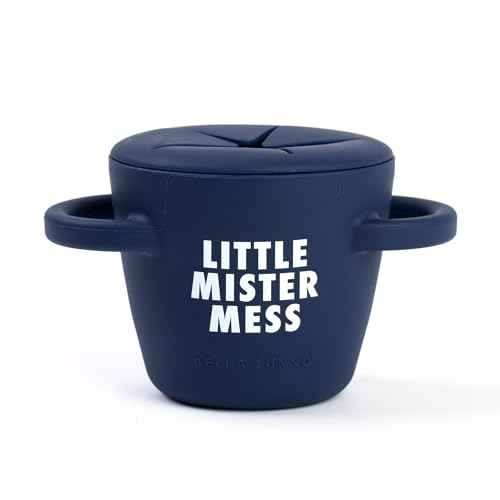 Happy Snacker Spill Proof Silicone Snack Cup