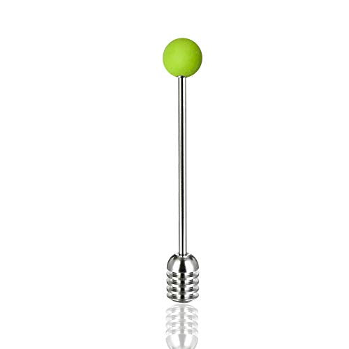 Stainless Steel Honey Dipper Stick 6.3 Inch Honey Wand Server for Honey Pot Dispense Drizzle Honey