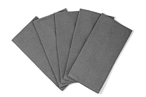 Gray Flour Sack Tea Towels (5 Count)