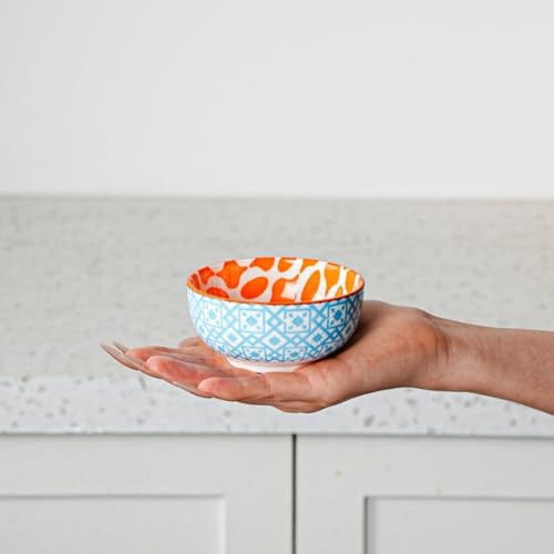 4 Oz Ceramic Mini Dipping Bowls Set of 6 (6 Count)
