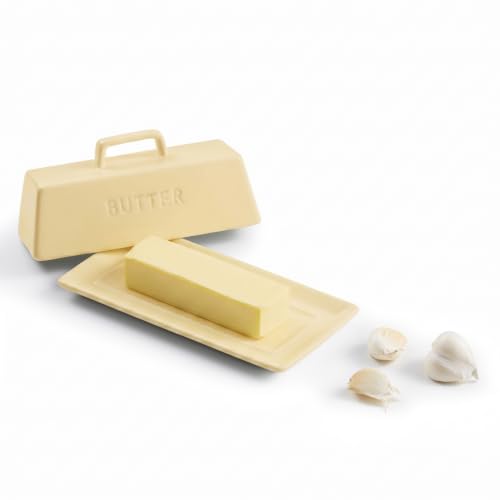 Ceramic Butter Dish with Lid