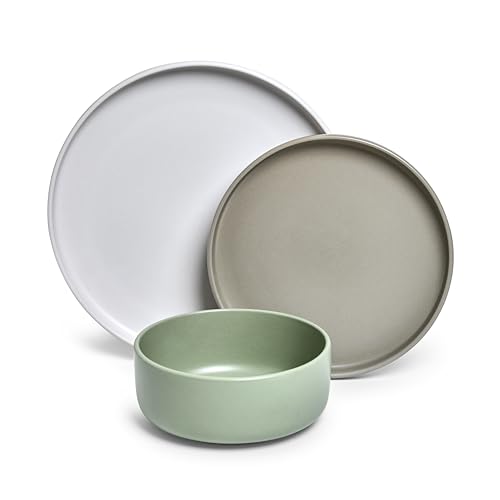 12 Piece Stoneware Dinnerware Set for 4