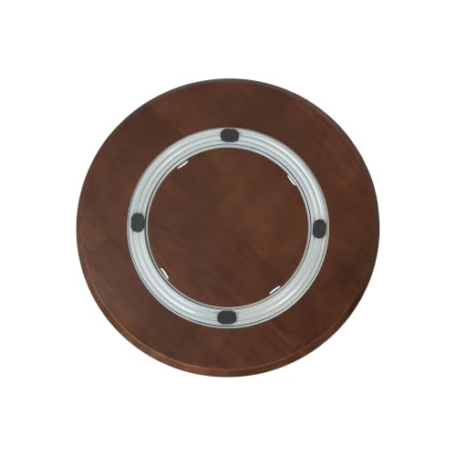 19.69“ Wooden Lazy Susan for Table Top
