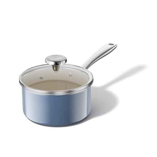 Nonstick Ceramic Sauce Pan with Lid