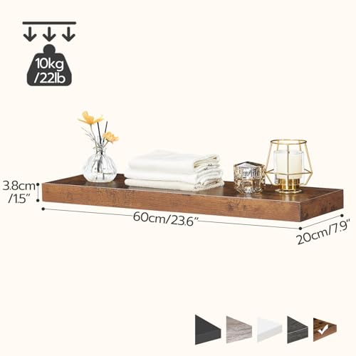 Floating Shelves for Wall (2 Count)