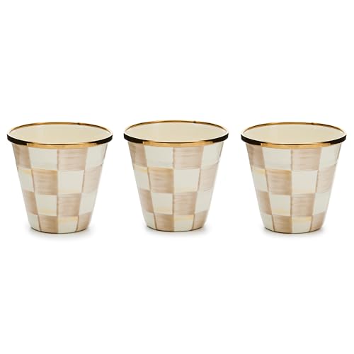 Enamel Herb Pot Set (3 Count)
