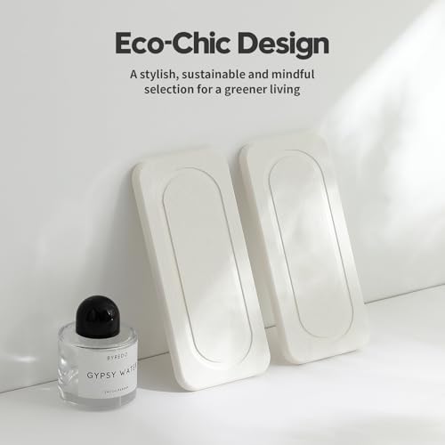 2Pack Water Absorbing Stone Tray for Sink (2 Count)