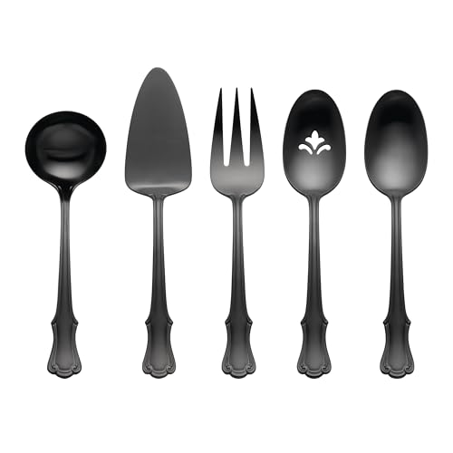 James Street Black Satin 5 (5 Count)
