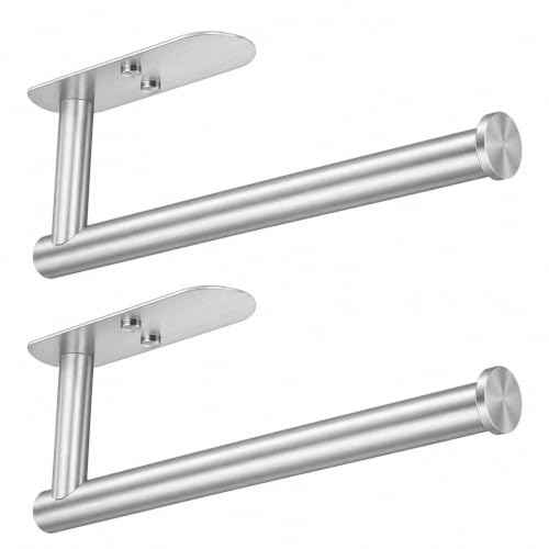 Adhesive Paper Towel Holder Under Cabinet Mount (2 Count)
